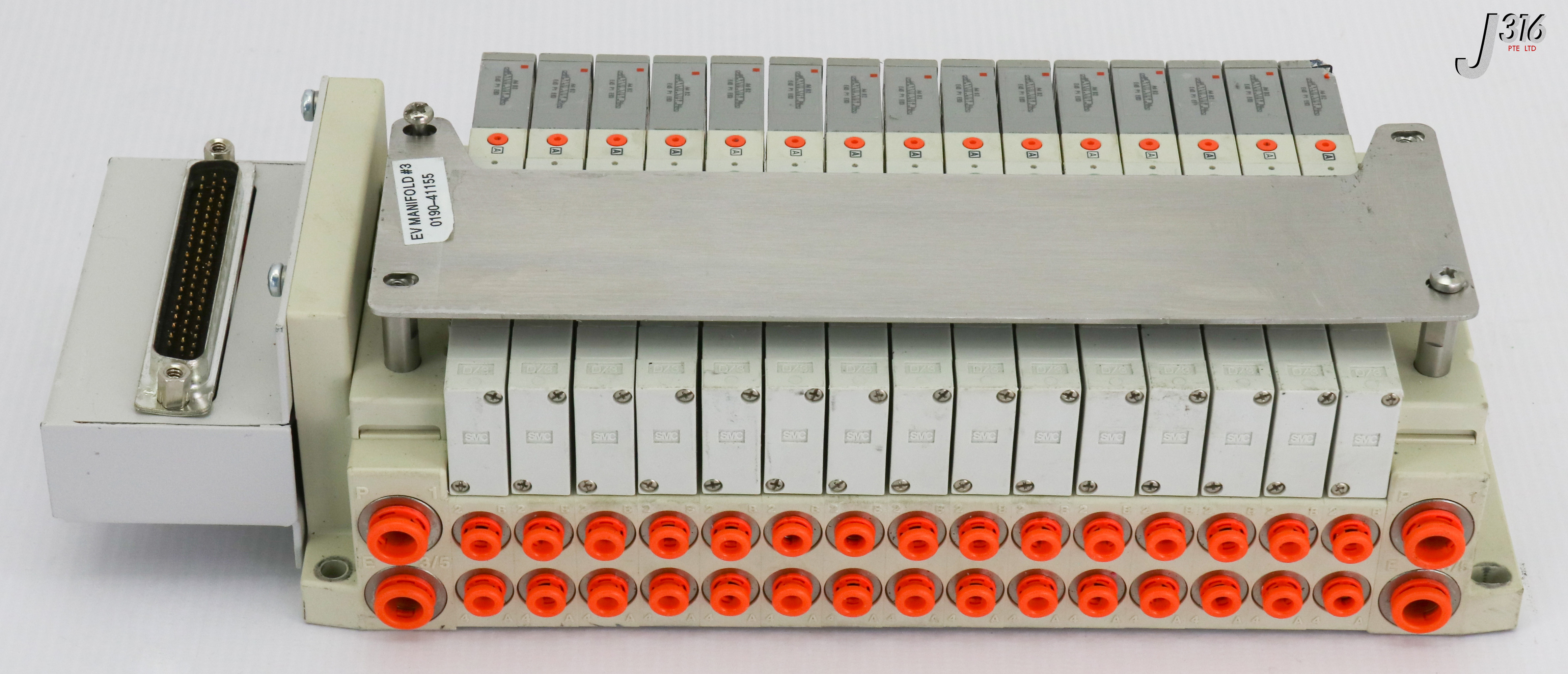 n！ 16501 SMC 15 SLOTS PNEU MANF W/SV1400-5FZ-X15 AMAT SS5V1-DUQ00521